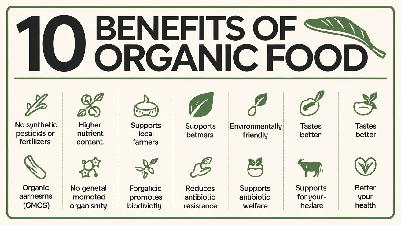 10 benefits of organic food