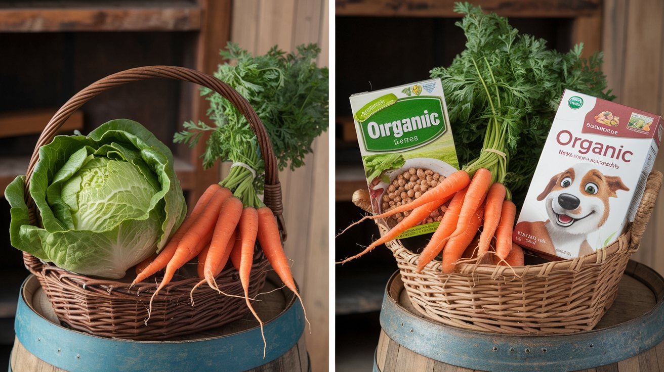 difference between organic and non organic food