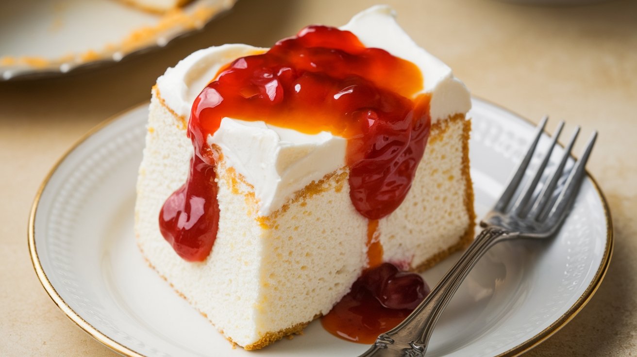 Angel food cake recipe with pie filling and cream cheese