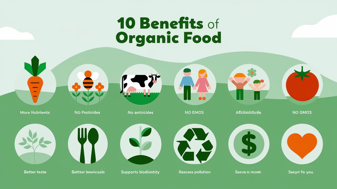 10 benefits of organic food