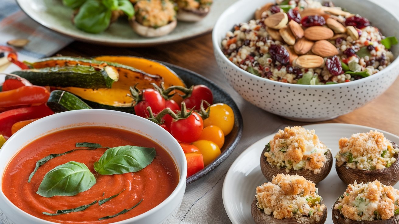 Recetas de comida vegetariana sin cebolla y ajo